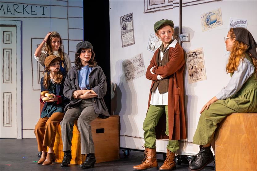 Legacy Middle students perform onstage